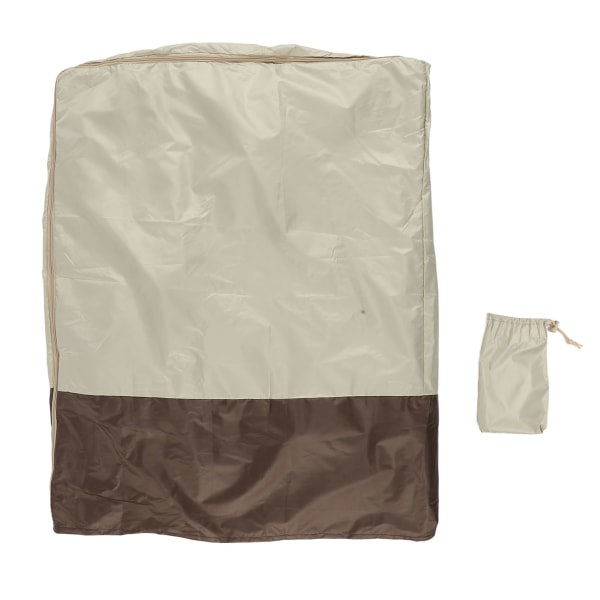 Hopfällbart Sängöverdrag Dammtätt Vattentätt Rullbar Sängskydd för Inomhus Utomhus 85x33x107cm
