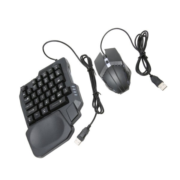 4 i 1 mobilspillkombinasjonspakke Mobil håndkontrollkontroller Gaming Keyboard Mouse Converter for Android for IOS