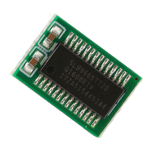 TPM 2.0 Sikkerhedsmodul LPC Interface 12Pin Kryptering PCB til GIGABYTE Kontorvirksomhed Hjemmebrug