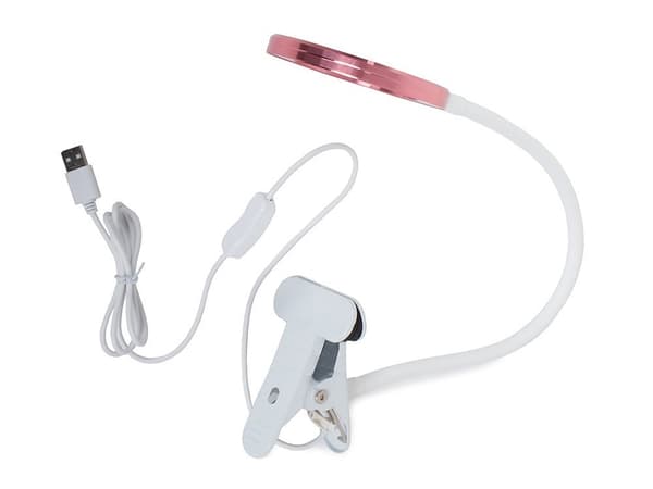 Bordlampe med klemme - LED-bordlampe