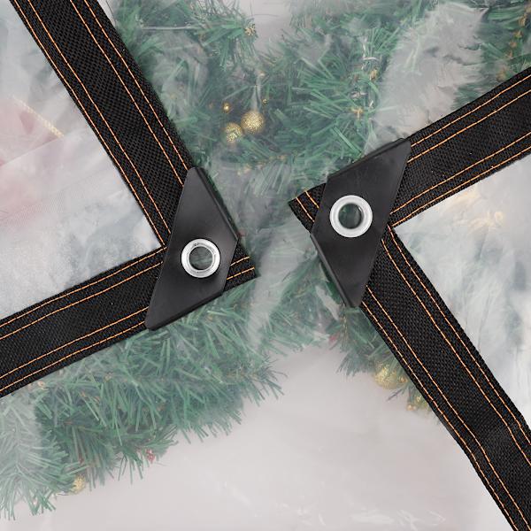 Transparent Havemarkise Tarp Film Klud PE Regnbeskyttende Solskærm Skur Frostbeskyttende Isolering Film Dække til Markise Balkon