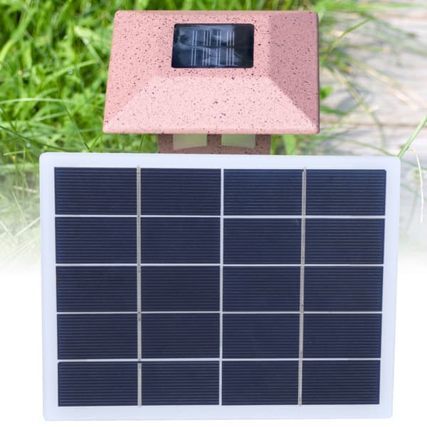 3W 5V Polykrystallinsk Solcellepanel DIY Batterilader