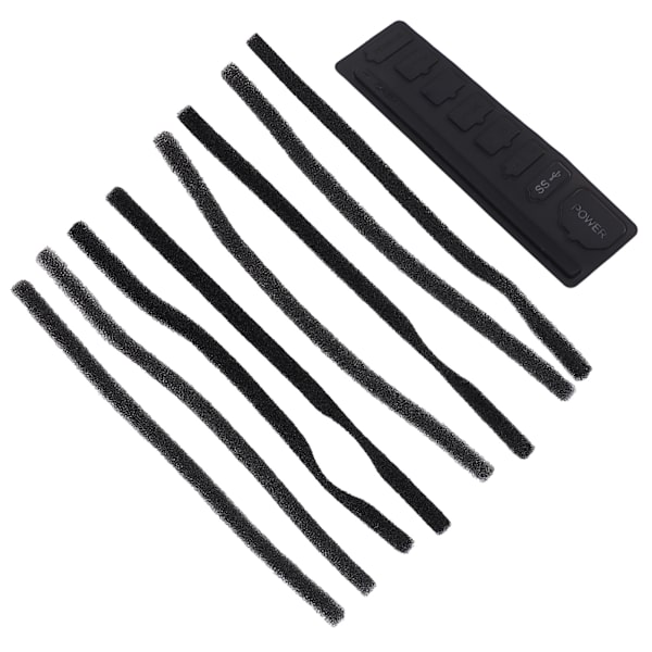 Dammskyddande Cover, Damm nät Set, Dammsäker Mesh Jack Stopper Pack Kits för PS4 PRO