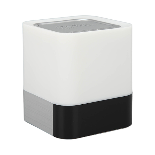 Nattlampa Bluetooth-högtalare Trådlös Bärbar Woofer Touch Control Bluetooth-högtalare med LED-lampa USB-gränssnitt