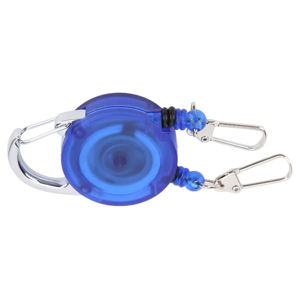 Flugfiske Double Retractor Infällbar Nylon Wire Tool Retractor Clip Anglers Tool