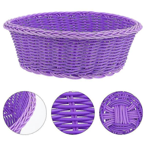 Den Nye 1 stk Imitert Rattan Vevd Kurv