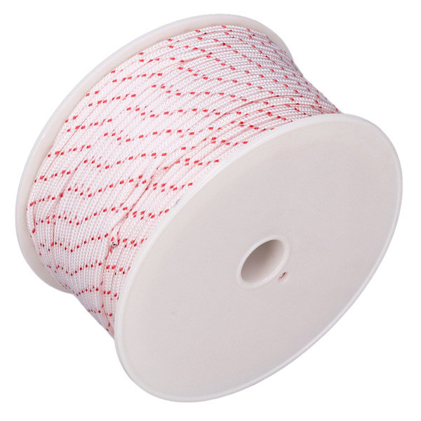 Nylon Replina Kedjesåg Start Slitstark Stark Nylon Klipplina för Gräsklippare Motor 4mm