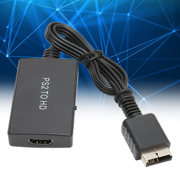 For PS2 til HD Multimedia Interface Adapter Støtter 720P 1080P Bytte Høy Nøyaktighet Full HD Videokonverter for PS2