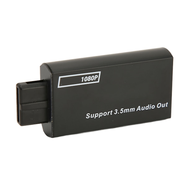 N64 til HD Multimedia Interface Adapter 1080p S-Video Signal Plug and Play Spillkonsoll til HDTV Konverter