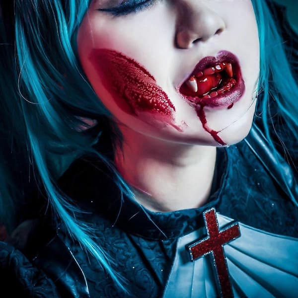 Halloween Makeup Falsk Blodplasma til 3 æsker Makeup Blodgel