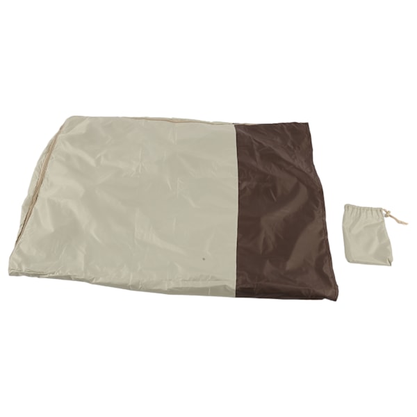 Hopfällbart Sängöverdrag Dammtätt Vattentätt Rullbar Sängskydd för Inomhus Utomhus 85x33x107cm