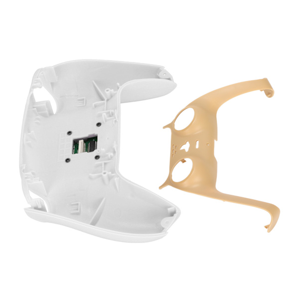 Game Controller Bagknap-tilbehør Professionel Mapping Burst Gamepad Dobbelt Bagknap til PS5 Controller Hvid