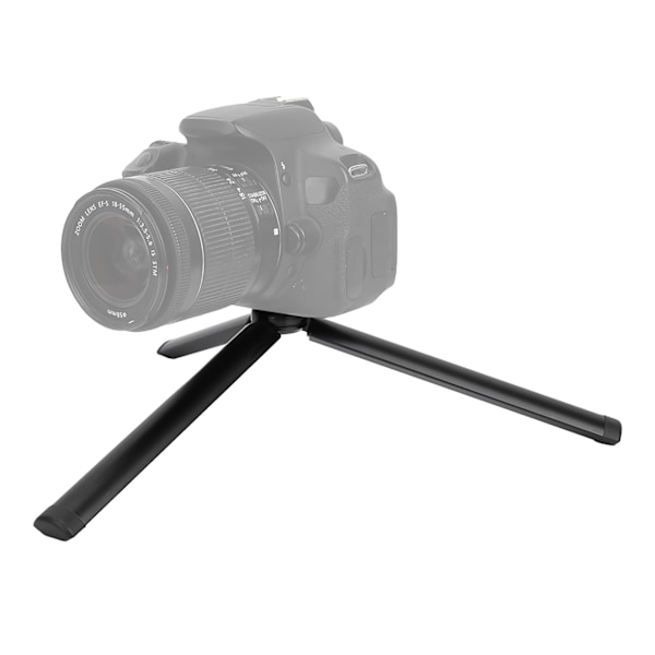 Mini Stativ i Aluminiumlegering, Robust Vikbart Stativ med 1/4' Skruv för Kamera Gimbal Tillbehör