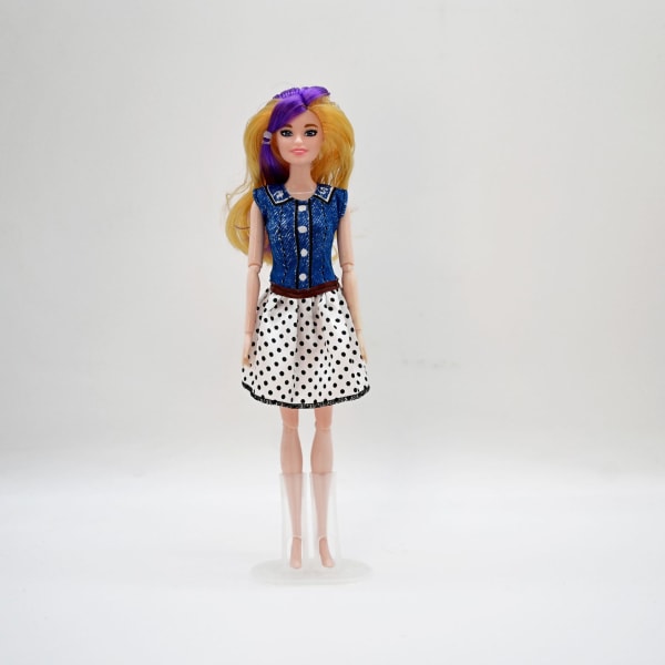 21 stycken 30cm dockkläder Barbie prinsesskläder docka