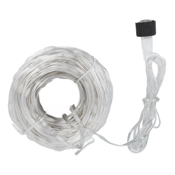 400 LED Kobbertråd Lyslenke med 8 Moduser for Innendørs/Utendørs Juledekorasjon - EU-kontakt (100-240V)