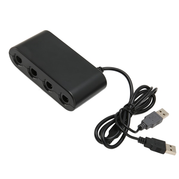 GC Controller Adapter 4 Ports 3 in 1 Game Controller Adapter med Turobo funktion för Switch för Wii U PC