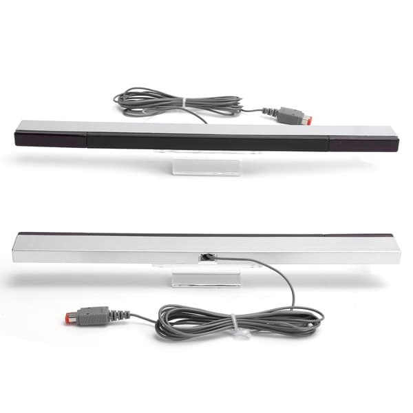 ABS Sølv Bevegelsessensor Bar for Wii U Konsoll Infrarød Stråle Induktor Erstatning