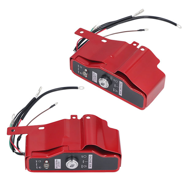 Tændingssluseboks Tændingsstarter Switch Kit med 2 Nøgler til GX340 GX390 11hp 13hp Benzinmotor