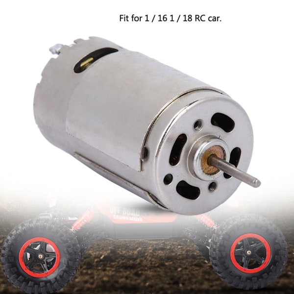 21000 varv/min Elektrisk 390 Motor Tillbehör Ersättning Passar för 1/16 1/18 RC Bil