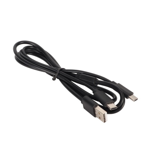 Dubbel Laddningskabel Professionell Effektiv 2 i 1 USB C Laddningskabel för PS VR2 för PS5 2,8 fot
