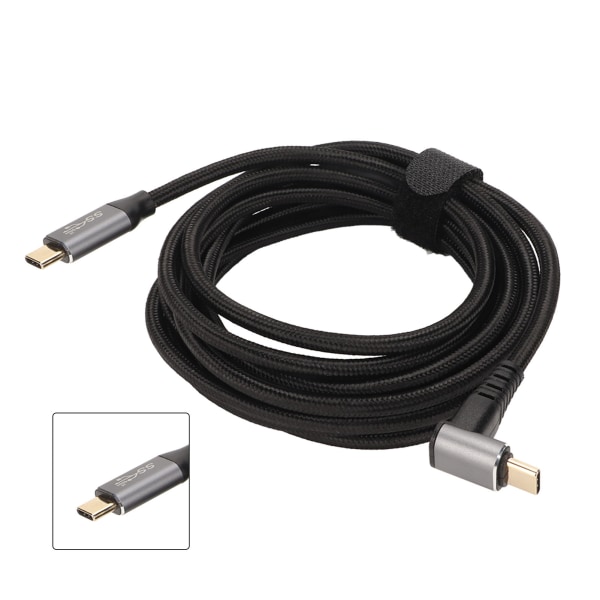 90 graders USB C-kabel 4K 60Hz Understøtter PD100W Type C 3.1 Gen2 Fuldfunktions USB C Hurtigopladningsledning til Steam Deck 300cm/118.1in