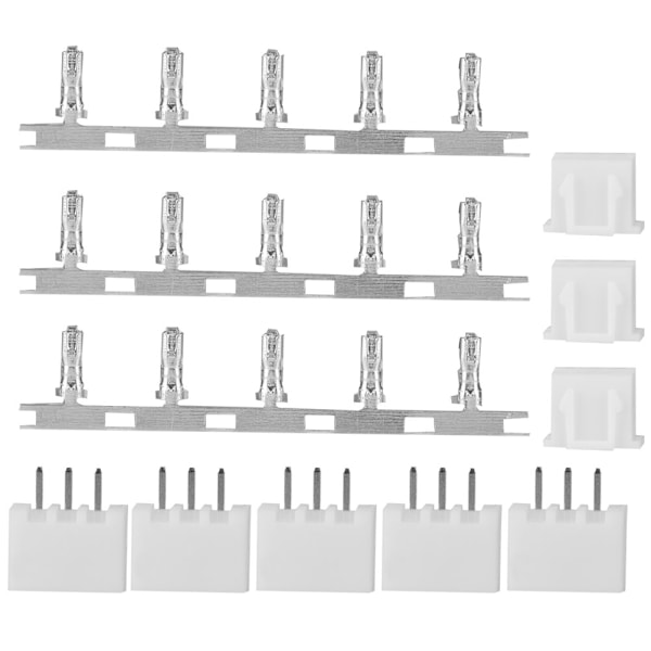 5-parig Set 2S 3S 4S 2-4-stifts JST-XH Han- och Honkontakter för Balansladdare (2S)