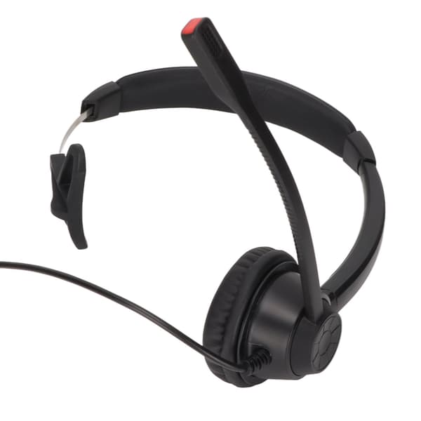 2,5 mm Monaural Støjreducerende Business Headset Sort til Enheder med 2,5 mm Jackstik