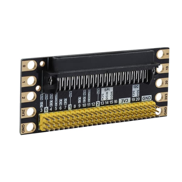 Micro Bit Kit Edge Connector Grensesnitt Utvidelseskort for Micro Bit