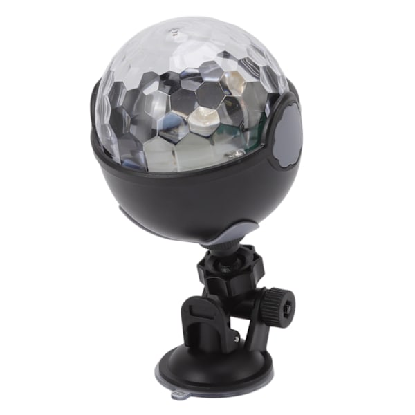 USB-kuglelampe med 7 tilstande, lydaktiveret RGB-projektionslampe, fjernbetjent atmosfærisk scenebelysning