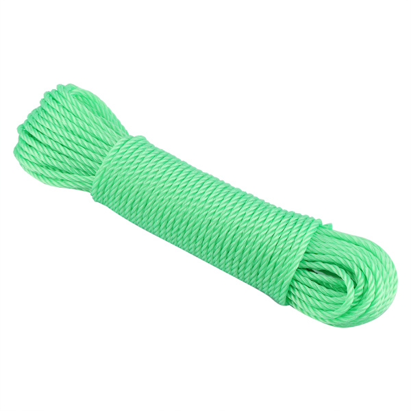 20m Nylon Replina, Snöre, Tvättlina, Trädgård, Camping, Utomhus (Grön)