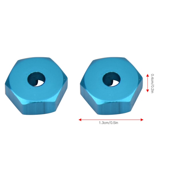 7mm til 12mm Hjul Hex Hub Drev Adapter til WLtoys Modelbil