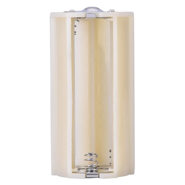 10 stk. AA til D Batteriadapter Konverter 4,5V Tandemforbindelse Holder Case
