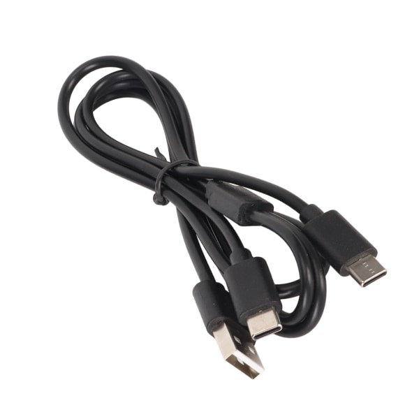 Double Head Ladekabel Professionelt Effektiv 2 i 1 USB C opladningslinje til PS VR2 til PS5 2,8 fod-W