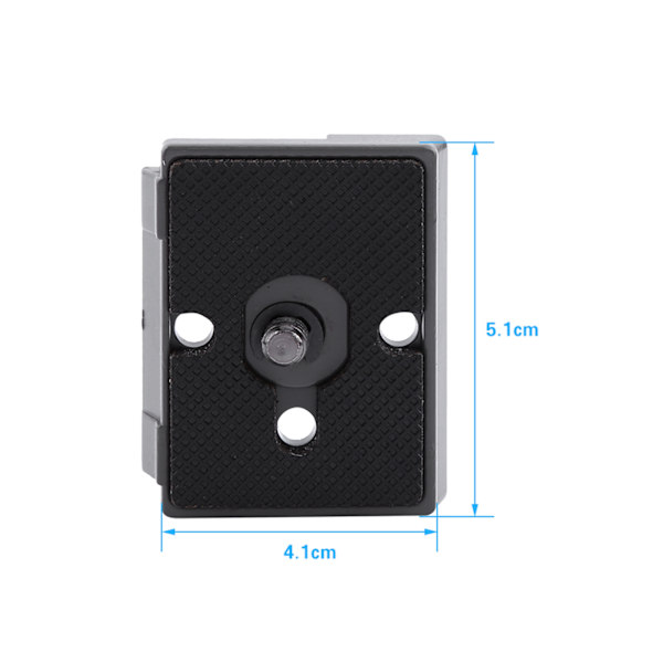 1/4\" Snabbkopplingsplatta Kompatibel med Manfrotto 200PL-14 - Kamera Passform, Hållbart Skruvhålsdesign