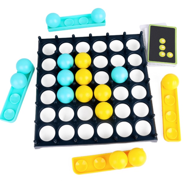 Hoppeboldspilsæt Interaktivt kastelegetøjssæt til børn Hoppende bordboldbrætspil- W