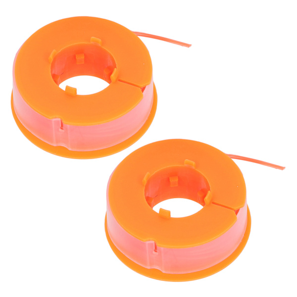 2 stk. Grasklipperspoletråd Nylon Trimmer Tilbehør Utskifting Passer for BOSCH ART 30 ART 30FA Oransje