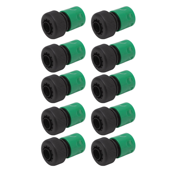 10 stk Hurtigkoblinger for vannslange, Plast, Landbruksvanningsutstyr for Hage, for DN20 Rør