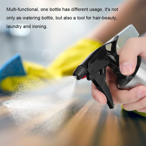 250 ml multifunksjonell sprayflaske i rustfritt stål for vanning av planter