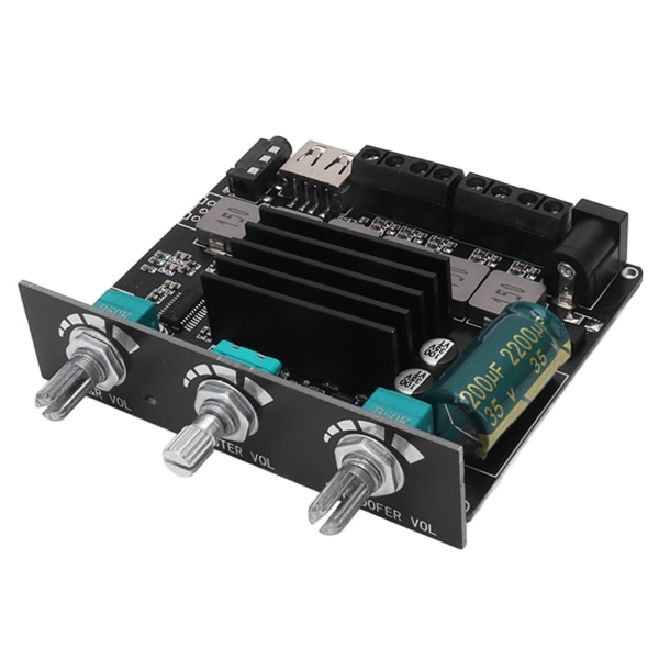 Amplifier Board 2.1 Sound Channel 2x50W ja 100W Treble Bass Blueooth5.1 APP Control HiFi Amplifier Module Androidille
