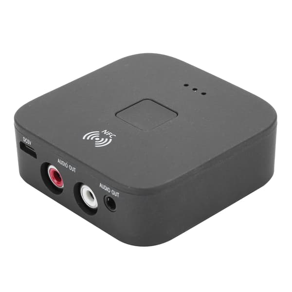 Bluetooth RCA-mottaker 3,5 mm AUX trådløs lydadapter for TV-bil