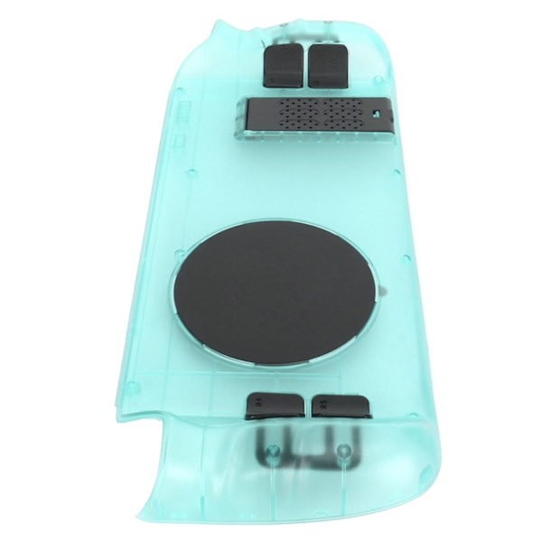 Bakplatta för Steam Deck med värmeavledning, DIY-utbyteshölje, extern halvledarkyla för Steam Deck, cyan transparent fodral