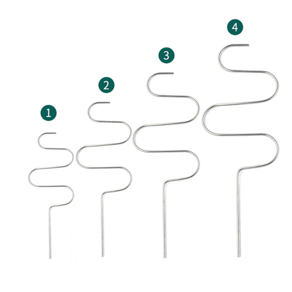 Indendørs have jern blomsterbeskytter, husholdning praktisk fast rustfrit stål plante bladbeskytter støtte ramme, 35cm (materiale: metal)