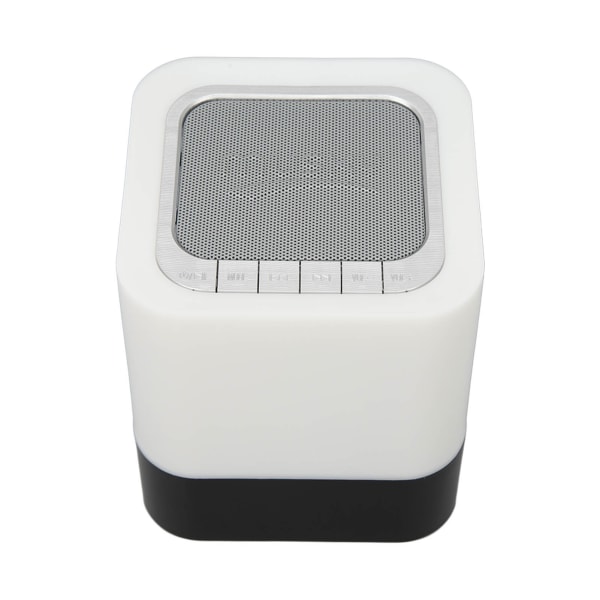 Nattlampa Bluetooth-högtalare Trådlös Bärbar Woofer Touch Control Bluetooth-högtalare med LED-lampa USB-gränssnitt