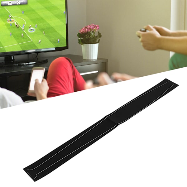 Midtskin for PS5-konsollen, integrert, ripebestandig, midtre stripeklistremerke for PS5 med optisk stasjon, børstet svart