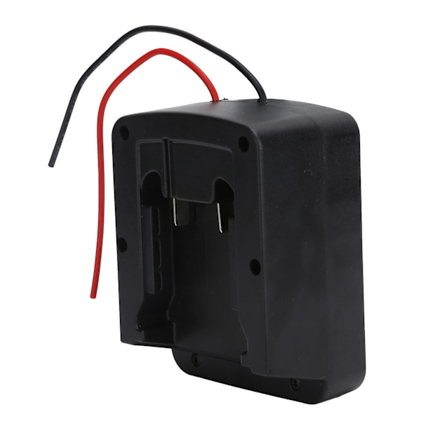 Lithium Batteriadapter Strømforbindelsesbeslag med Kabler til Milwaukee M18 18V Sort