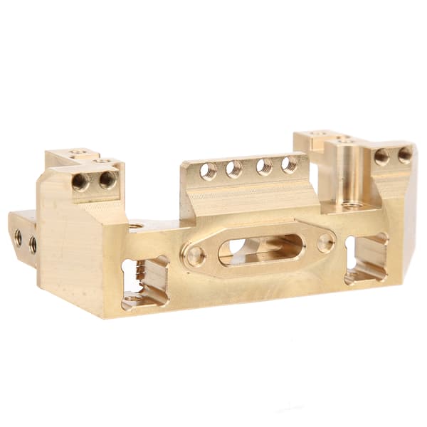 Messing Front Servo Stand Mount til TRX4 1/10 RC Crawler Spil Hjul Tilbehør