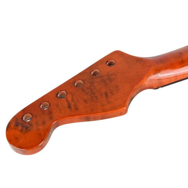 【bt02】Elgitarrhalsbyte för gitarrhals DIY-delar Byte 22 Rosewood greppbräda bindning för TL ST Tele bakre mittlinje