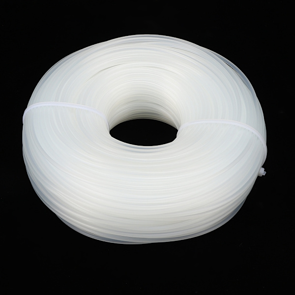 2,65 mm x 70 m Rund Hvid Nylon Trimmer Line Græs Klipper Tilbehør