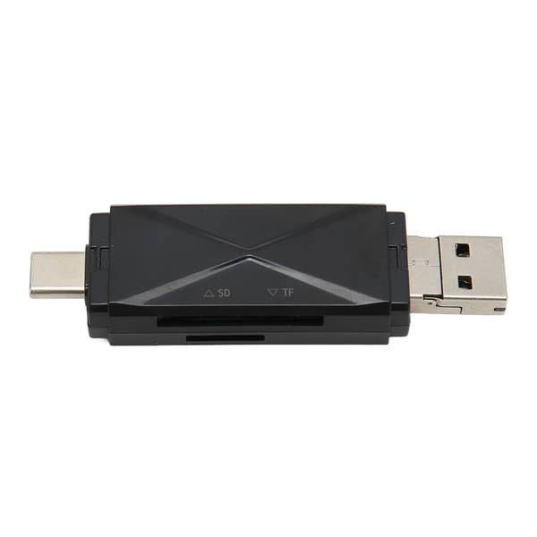3 i 1 USB C USB 2.0 Micro USB-kortlæser med 104 MBps hastighed til bærbar computer og telefon