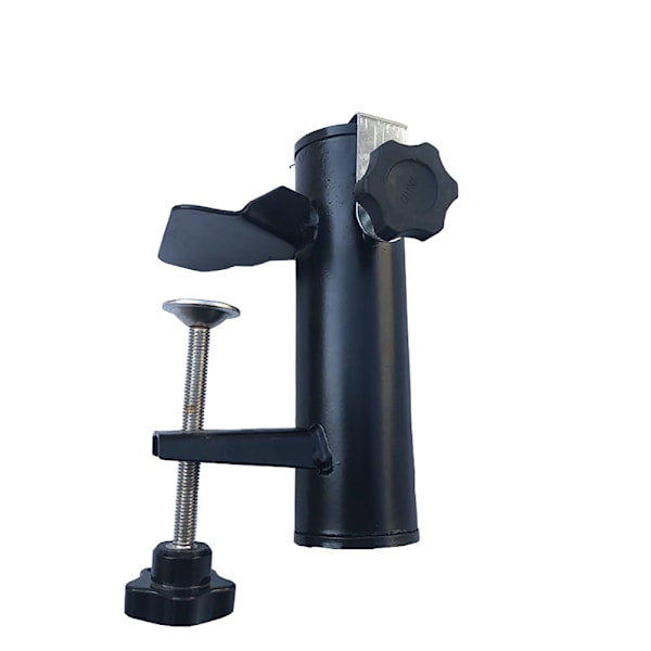 Stål Parasolholder Balkon Parasol Stativ Parasolholder til Balkonstang